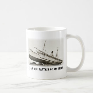 Taza De Café Soy el capitán de mi nave