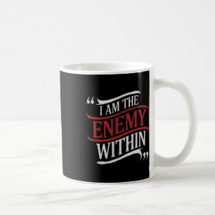 Taza De Café Soy el enemigo dentro Kamala Harris Vs Trump 2024