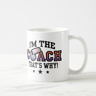 Taza De Café Soy el entrenador por eso