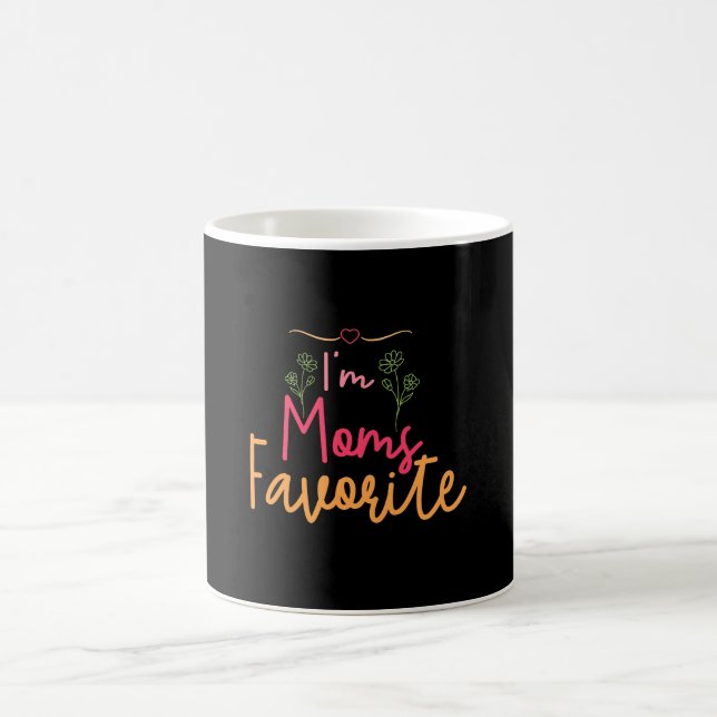 Taza De Café Soy el favorito de mamá (Centro)
