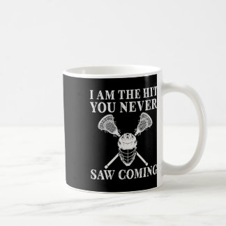 Taza De Café Soy El Golpe Que Nunca Vieron Llegando Lacrosse Pl