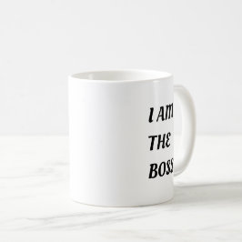 Taza De Café Soy el jefe