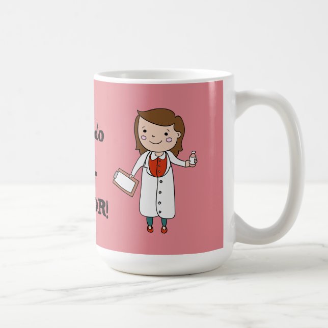 Taza De Café Soy el médico (Derecha)