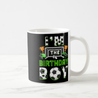 Taza De Café Soy El Niño Cumpleañero Familia De Fútbol Partido 