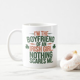 Taza De Café Soy el novio de un Chica irlandés Mug
