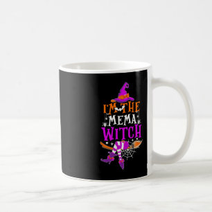 Taza De Café Soy el partido de la familia Mema Witch Fun Hallow