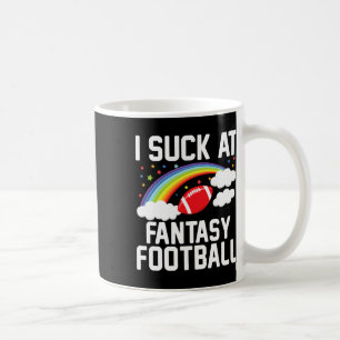 Taza De Café Soy el perdedor de fútbol fantasia masculino de Ma