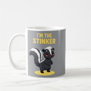 Taza De Café Soy El Zorrillo Apestoso Dibujo Animado Lindo