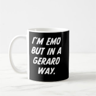 Taza De Café Soy Emo Pero En Gerard Way Cita