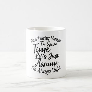 Taza De Café Soy entrenador para ahorrar tiempo
