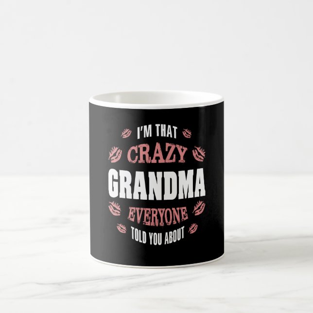 Taza De Café Soy esa abuela loca (Centro)