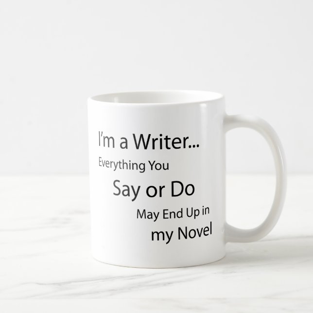 Taza De Café Soy escritor… (Derecha)
