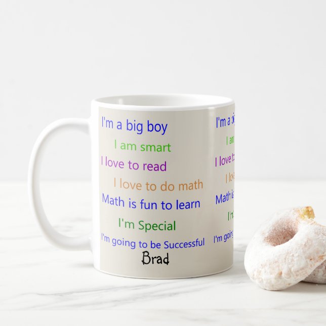 Taza De Café Soy Especial Mug (Con donut)
