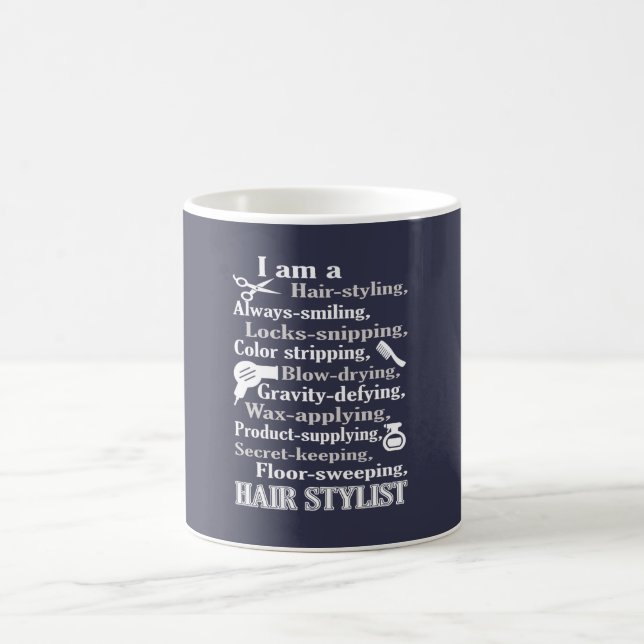 Taza De Café Soy estilista (Centro)