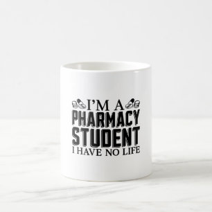 Taza De Café Soy Farmacéutico Estudiante de Tecnología Farmacéu