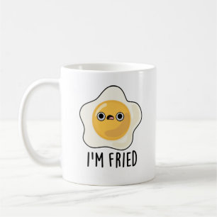 Taza De Café Soy Fried Funny Fried Egg Pun