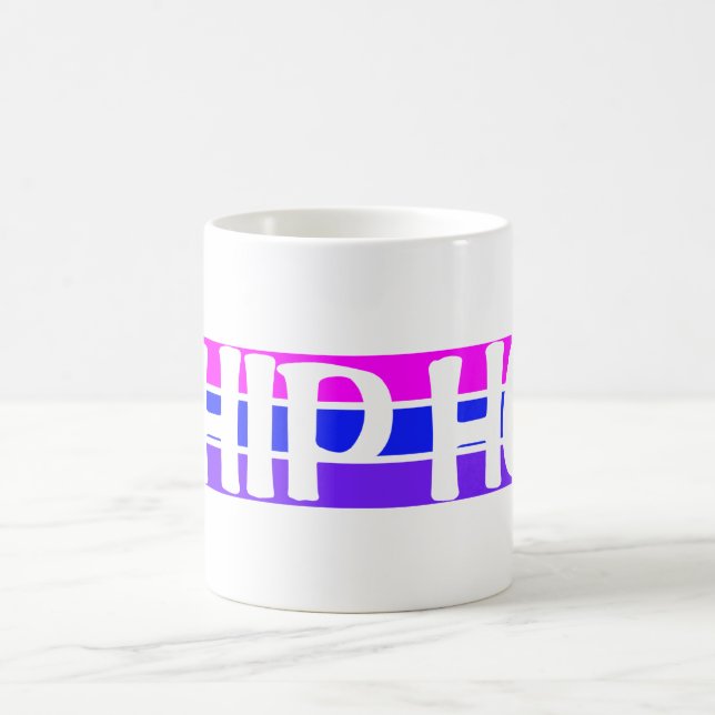 Taza De Café Soy Hip Hop mug (Centro)