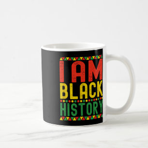 Taza De Café Soy historia negra mes de historia negra soy mujer