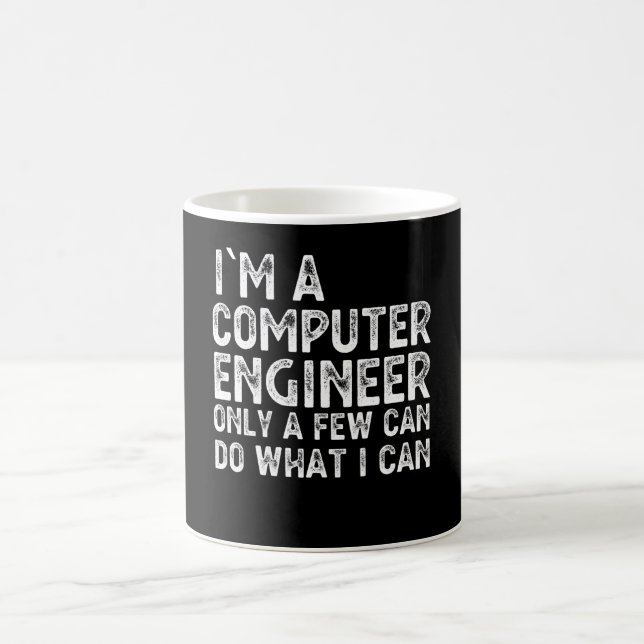 Taza De Café Soy ingeniero informático, regalo de ingeniería di (Centro)