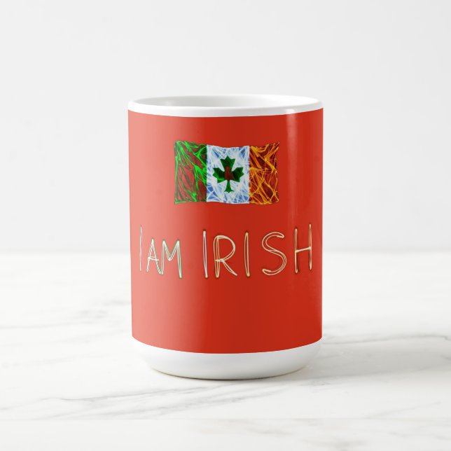 Taza De Café Soy irlandés (Centro)