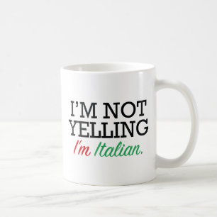 Taza De Café Soy italiano