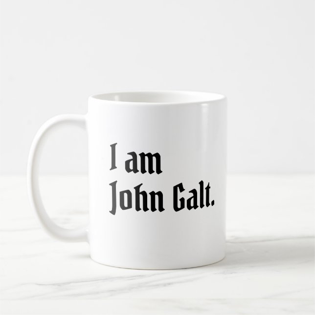 TAZA DE CAFÉ SOY JOHN GALT (Izquierda)