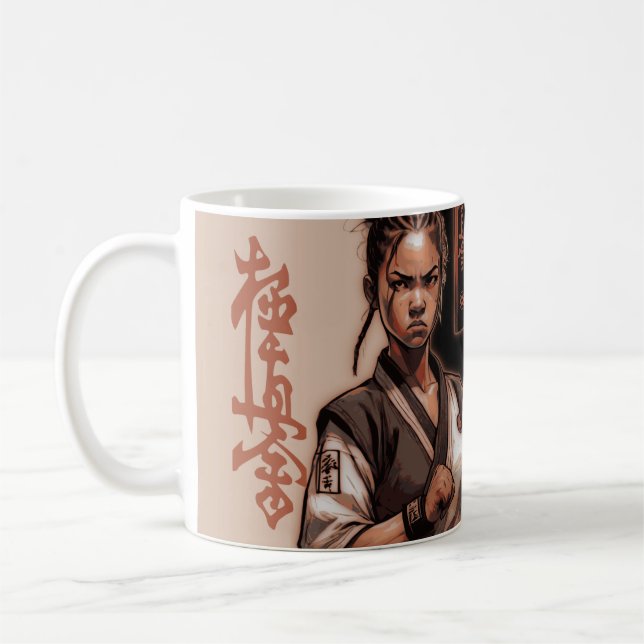 Taza De Café Soy Kyokushin, indestructible, invencible (Izquierda)