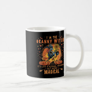 Taza De Café Soy la abuela como una abuela normal Sunflow