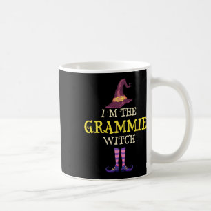 Taza De Café Soy la bruja Grammie Witch Costume Halloween Gramm