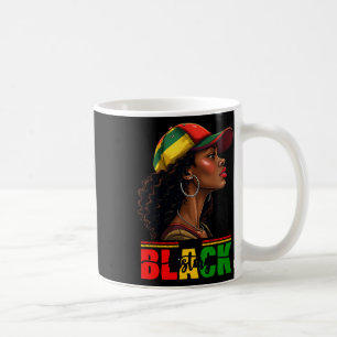 Taza De Café Soy la chica Loc'd del Mes de la Historia Negra Mu