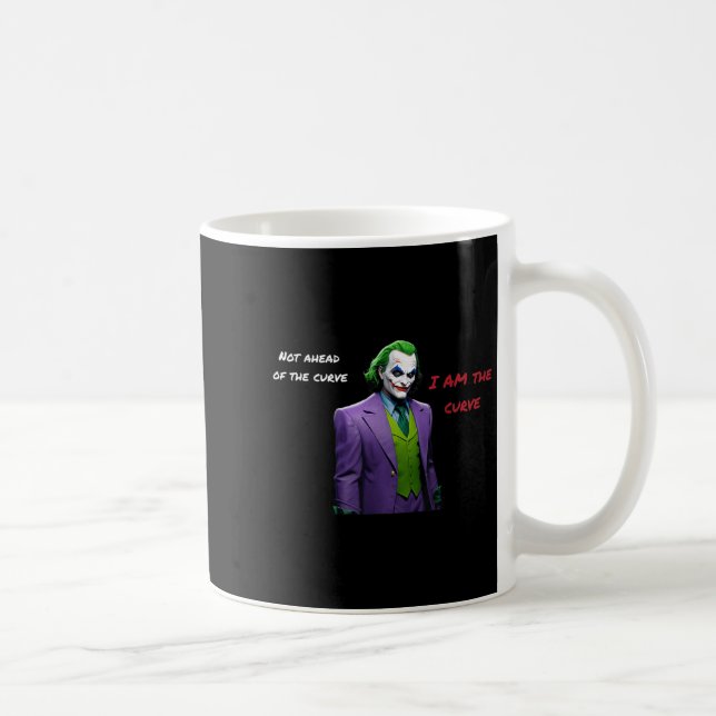 Taza De Café Soy La Curva Villain Halloween Anti Hero Aesthet (Derecha)