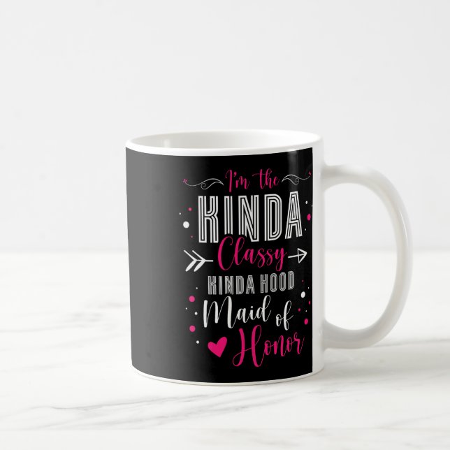 Taza De Café Soy la doncella de honor Bachelo. (Derecha)