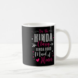 Taza De Café Soy la doncella de honor de la soltera de la herma