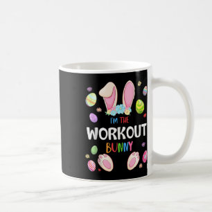 Taza De Café Soy La Fiesta De Pascua Del Conejo De Entrenamient