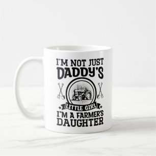 Taza De Café Soy la hija de un agricultor, presente para los am
