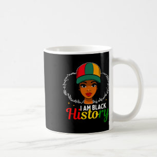 Taza De Café Soy la historia negra celebrando el orgullo de la