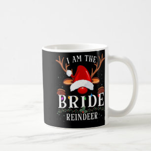 Taza De Café Soy La Novia Reno Navidad Familia 