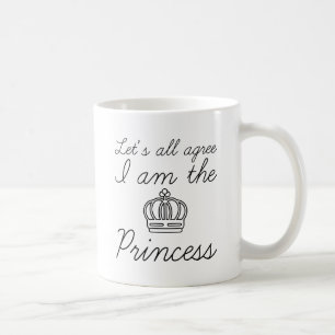 Taza De Café Soy La Princesa