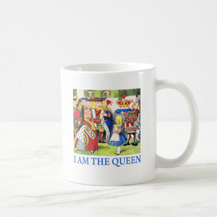 TAZA DE CAFÉ SOY LA REINA DEL PAÍS DE LAS MARAVILLAS