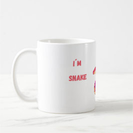 Taza De Café Soy la serpiente rosa