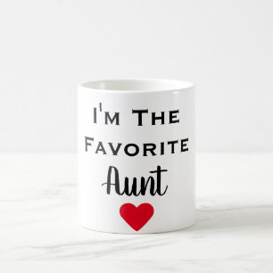 Taza De Café Soy la tía preferida Mug