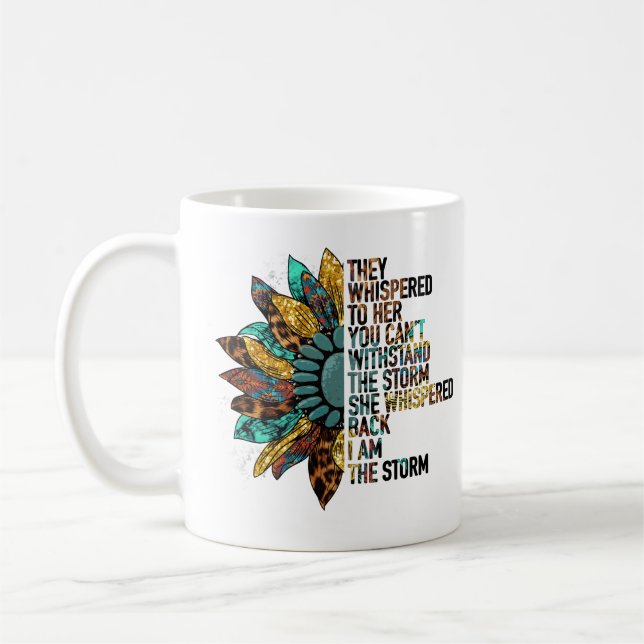 Taza De Café Soy La Tormenta De Café (Izquierda)