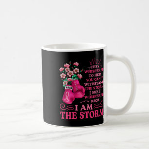 Taza De Café Soy la tormentosa guerrera del boxeo de boxeo de c