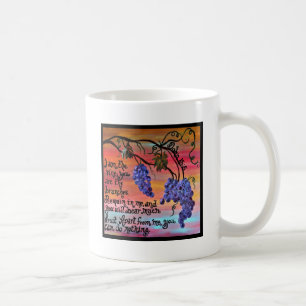 Taza De Café Soy la vid Juan 15 5
