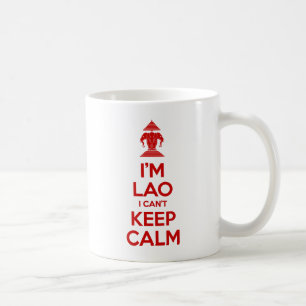 Taza De Café Soy Lao, no puedo mantener la calma
