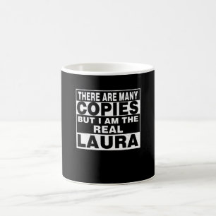 Taza De Café Soy Laura Funny Regalo Personal Personalizado