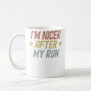 Taza De Café SOY Más Amable Después De Mi Carrera Divertido Fra
