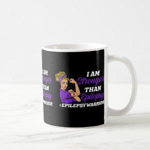 Taza De Café Soy Más Fuerte Que La Epilepsia De La Epilepsia De