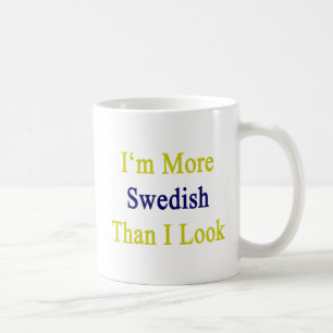 Taza De Café Soy más sueco que miro