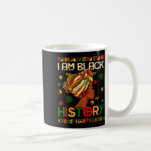 Taza De Café Soy Mes de la Historia Negra Afroamericano Para Mu